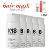  K18 Leave-In Hair Mask 5pcs Set – Molecular Repair Treatment for Damaged Hair