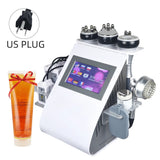 BIO microcurrent and LED photon, EMS stimulator, and cold treatment features of the KIM 8 slimming and skin tightening machine
