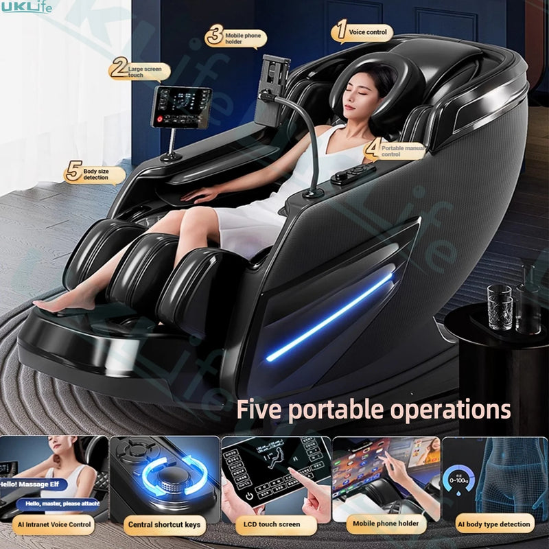  Intelligent Body Detection Sensor Technology on Massage Chair – Personalized Comfort & Support