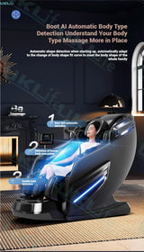  Shoulder & Arm Airbag Compression Massage on Zero Gravity Chair – Relieves Muscle Tension