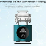 Hydrogen Water Bottle with SPE PEM Dual Chamber Technology – 3000PPB High Concentration Display