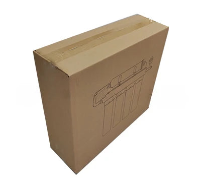 STARWELL 6-stage water filter packaging box with printed unit diagram