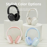  SY-T2 Bluetooth headphones in four stylish colors – black, white, pink, and baby blue


