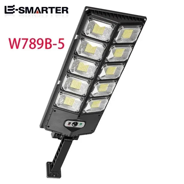 W789B-5 model – 10-panel solar wall light with IP65 waterproof housing